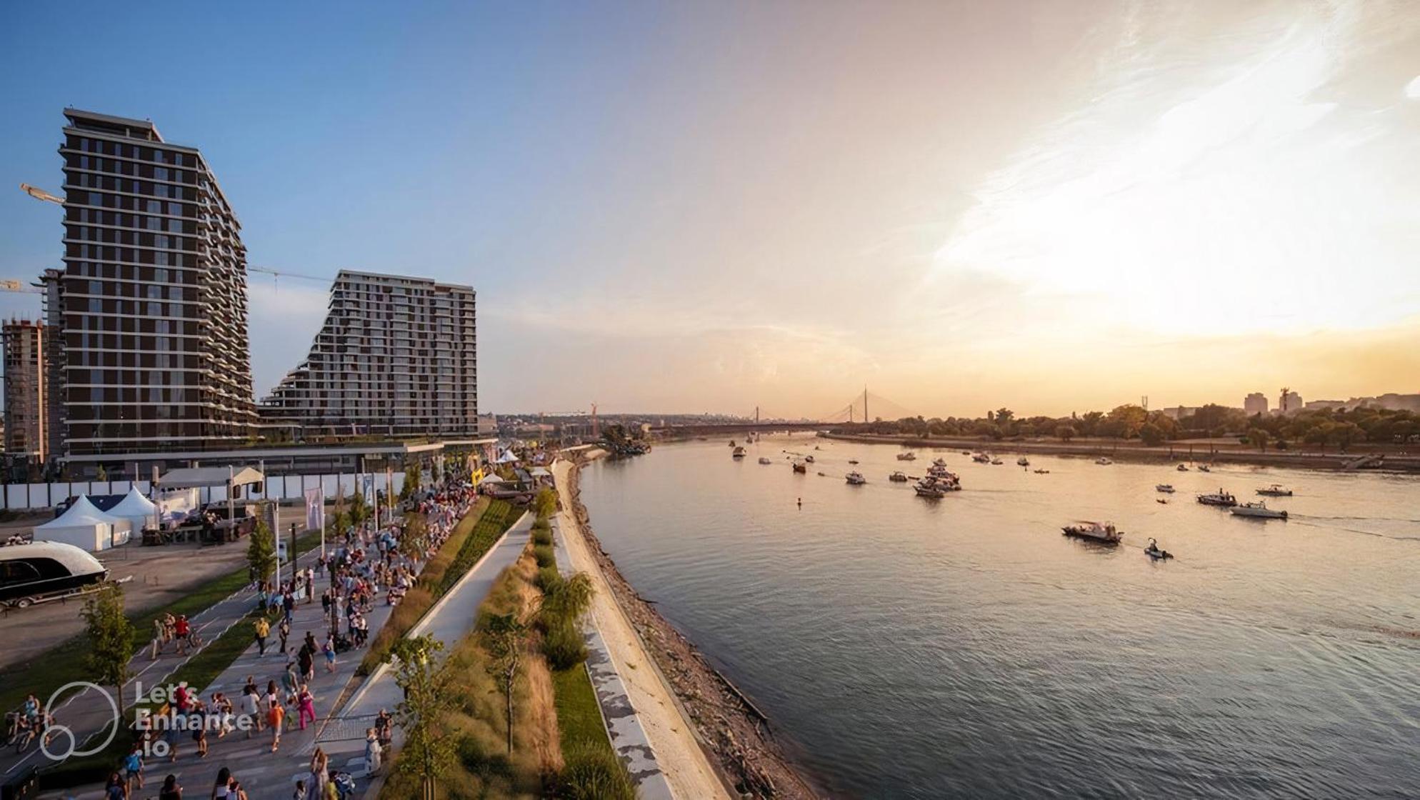 Beldorado Apartments - Belgrade Waterfront Royal Luxury Studio Bagian luar foto